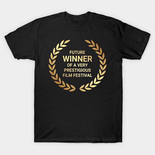 Filmmaker Award T-Shirt by sqwear